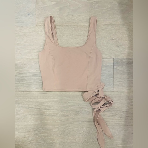 Lululemon Beech Wood Align Top Tie - Size 4 NEW - Picture 2 of 8